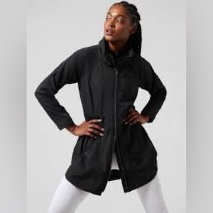 NWT! Athleta Drip Drop Jacket, black sz 1X